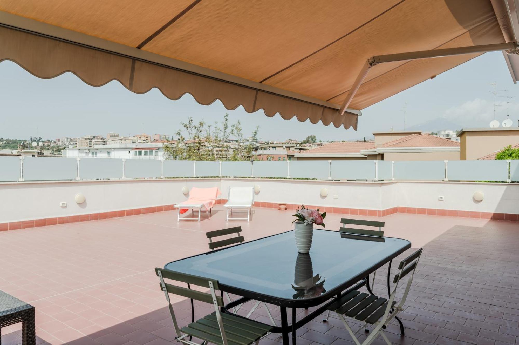 Catania Skyview Terrace: Your Urban Escape Εξωτερικό φωτογραφία